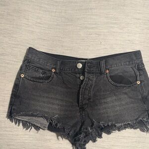 We The Free Black Jean Shorts